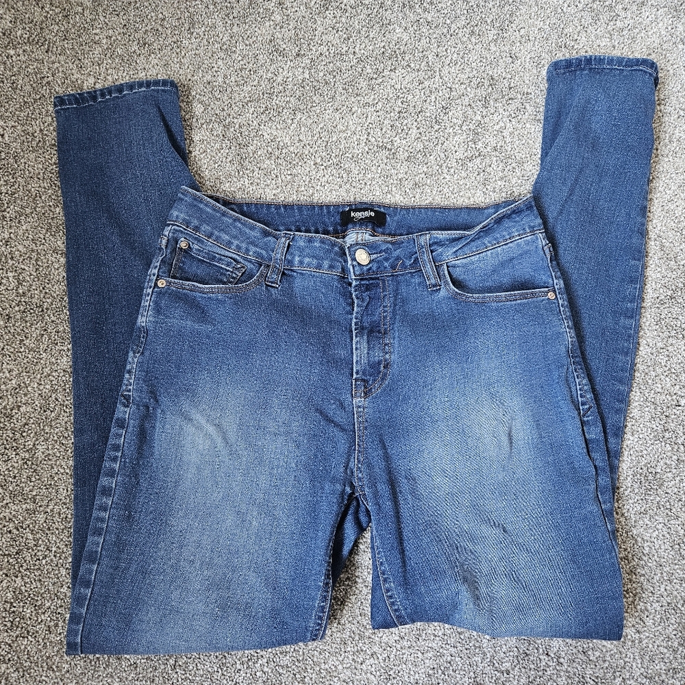 Kensie Skinny Jeans Size 8 Stiff Stretch